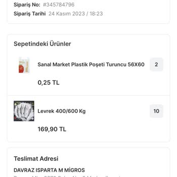 Migros Stokta Olmayan Ürün İçin Money Golf Özel İndirimi