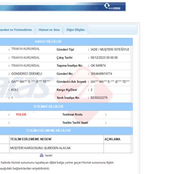 GS Store Ve Aras Kargo PROBLEMİ/ÜRÜNÜM Teslim Olmadı Para İadesi Yok!