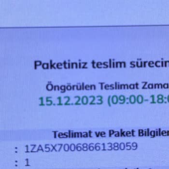 Apple Store UPS Kargoya Teslimat Yaptıramıyor Ulaşamıyor