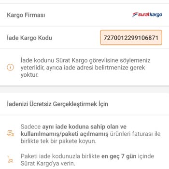 Sürat Kargo Etimesgut Ankara Şubesi