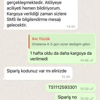 Anı Yüzük (aniyuzuk.com) Siparişim Neden Gecikti?