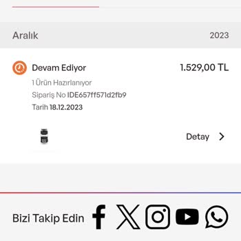 İdefix Aldığım Ürünü Stok Olmasına Rağmen Göndermiyor!