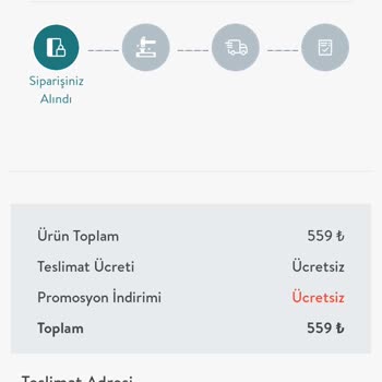 Vivense'de Ürünü 11 Gündür Bekletiyor.