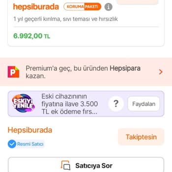 Hepsiburada Eskiyi Getir Yeniyi Götür Geri Gönderiliyor