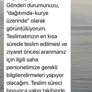 AGT Kurye Kargomu Teslim Etmedi