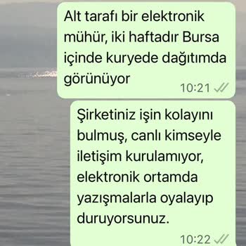 AGT Kurye Kargomu Teslim Etmedi