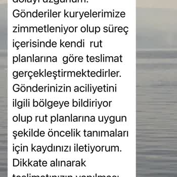 AGT Kurye Kargomu Teslim Etmedi