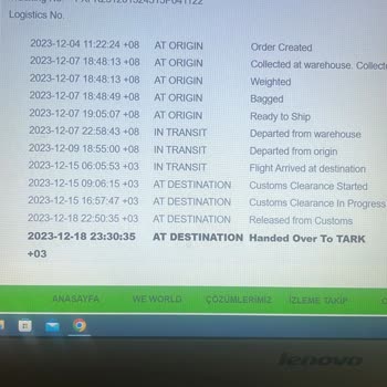 Weworldexpress Ve Aras Kargo Sorumsuzluğu