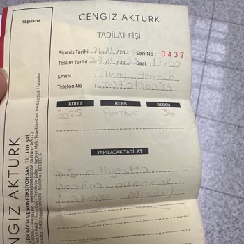 Cengiz Aktürk İade Ve Değişim Hakkının İhlali