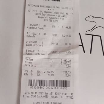 Deichmann 080 Numaralı Magza