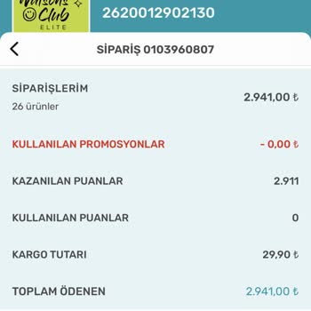 Watsons Kargo Elime Ulaşmaması Ve İadem Eksik Yatırıldı Uzun Süre Sonra!