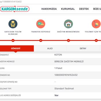 KARGOMsende İnternet Alışverişlerinde Yaşanan Kargo Teslimat Problemleri
