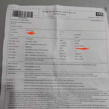 TCL Telefon Akıllı Saatim Kullanılamaz Halde!