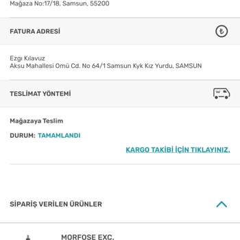 Watsons Kayıp Kargo Ve İadesi