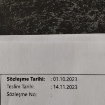 Alfemo Teslim Tarihinin Gecikmesi