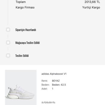 Sneaks Up Suç İşliyor Ürünü Kargoya Vermiyor Ve Kimseye Ulaşılamıyor!