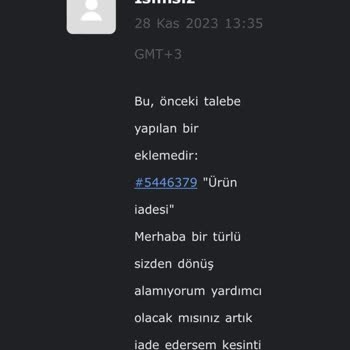 Vivense İade Tutarı Yanlışlığı Hk.
