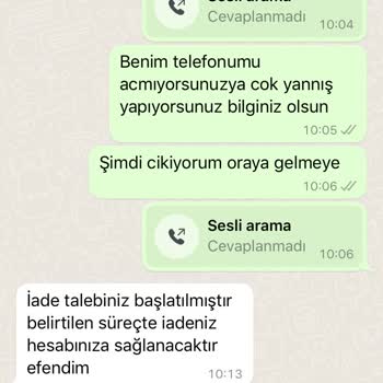 Arya Gross Kombimi Göndermediler Telefonumuzu Açmıyorlar