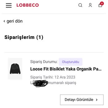 Lobbeco Ürünü İade Edemiyorum!