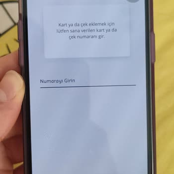 Sodexo Mobil Kart Veya Çek Ekle Ekranında Kalıyor