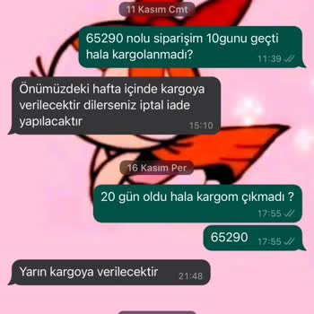 Nare Giyim Ürün Teslimatı Yapılmadı
