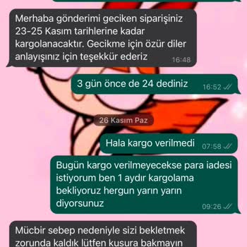 Nare Giyim Ürün Teslimatı Yapılmadı