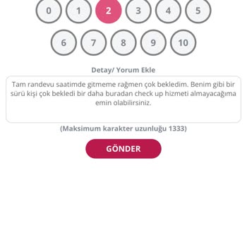 Memorial Hastanesi Hastane Anketindeki Adaletsiz Uygulama