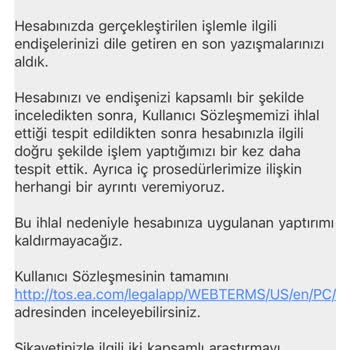 Ea Sport FİFA 24 Sebepsiz Hesap Kısıtlaması