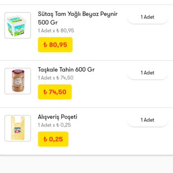 Şok Marketler Bilgim Dışında Ürün İptali