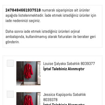 Madame Coco Sipariş İptali Gerçekleşmiyor Ve Müşteri Hizmetlerine Ulaşılamıyor