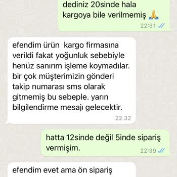 Giysenize.com Siparişimi Kargoya Vermeyip Sürekli Bahane Buluyor