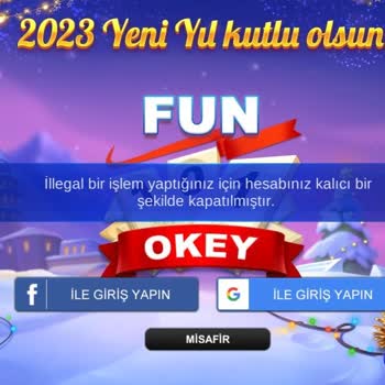 FUN101 Hesap Kapatıyor