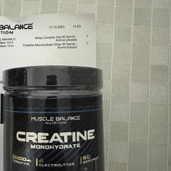 Muscle Balance Nutrition Yanlış Aromalı Ürün Gönderildi
