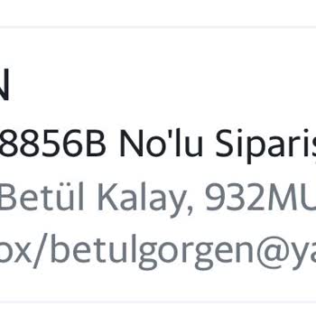 Muun Ürünü Yollamıyor