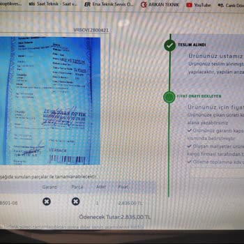 Versace Saat & Saat Den Aldığım 2 Aylık Saatimin Zaman Ayarlama Çıkrığı Düşmüş