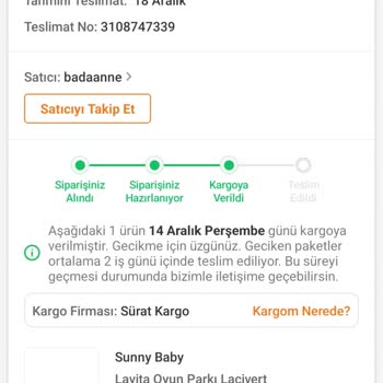 Sürat Kargo Trendyol Ve Kargo Sorunu