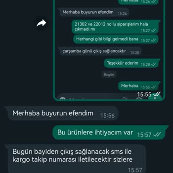 Arya Gross Gourmet Market Kargo Gecikmesi Şikayeti