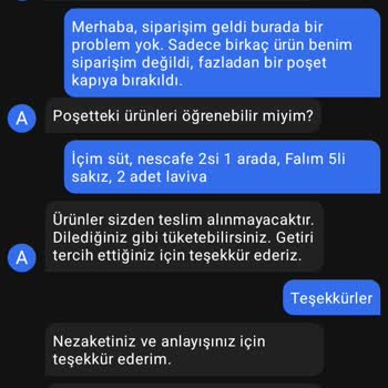 Getir'in Yanlış Teslimatı Sonucu Kurye İki Kişi Kapıya Geldi
