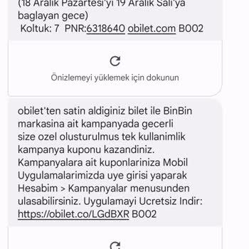Obilet Otobüs Bileti Para İadesi