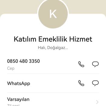 Katılım Emeklilik Hizmet Vermiyor Ve Telefonlara Cevap Vermiyor!