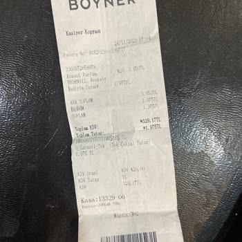 Boyner'den Aldığım Parfüm Orijinal Değil