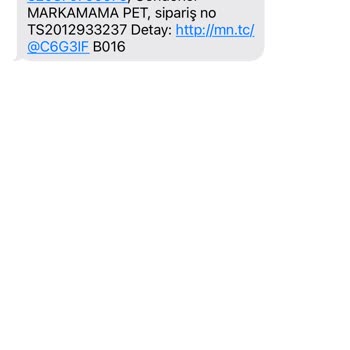 Marka Mama Firması Yanlış Kişiye Mesaj Gönderimi