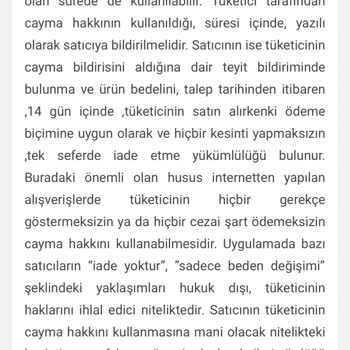 Nobirstep Ürünün Kalitesinin Düşük Ve İadenin Reddedilmesi.