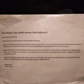 Nissan Yetkili Servis Tarafından Ücretsiz Periyodik Bakım İmkanının Sunulmaması