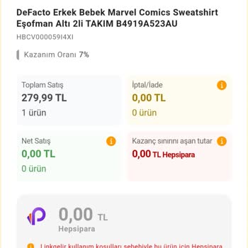 Hepsiburada Hepsi Pay Eksik Tutar