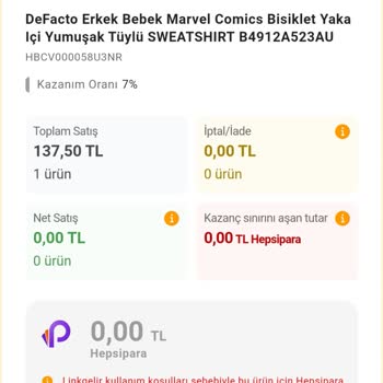 Hepsiburada Hepsi Pay Eksik Tutar