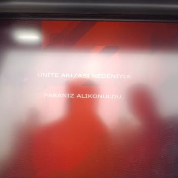 Ziraat Bankası ATM Su Parama El Koydu