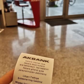 Akbank Likya Fethiye Şubesi Yardımcı Olmadı