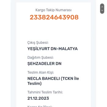 Trendyol Siparişim Başkasına Teslim Edildi!