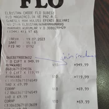 FLO Ayakkabı Garanti Kapsamındaki Arızalı Ürün